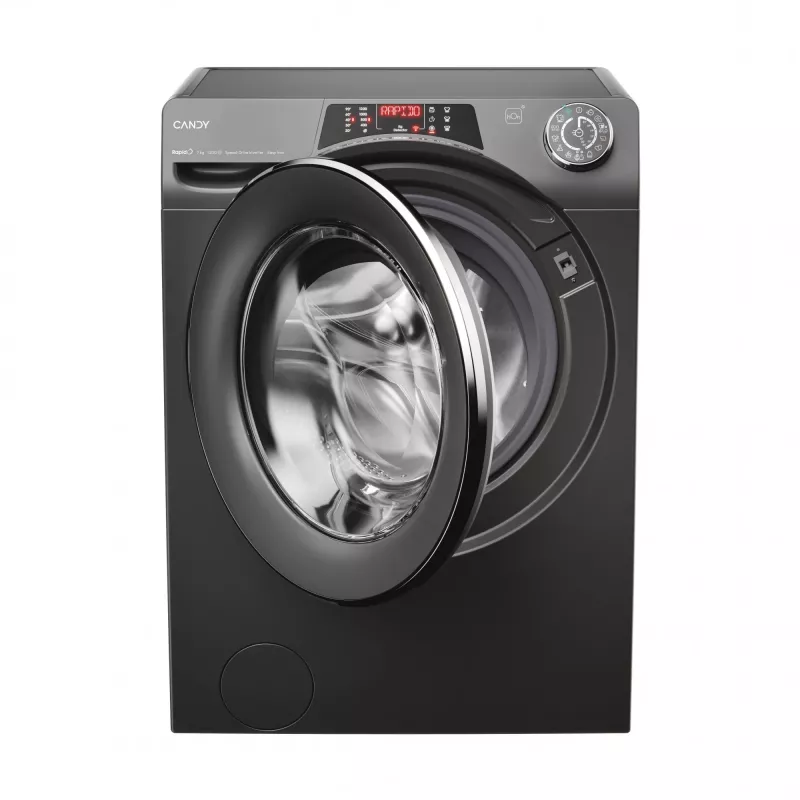 Lavadora de carga frontal Candy RapidÓ RO41276DWMCRT-S 7 kg 1200 rpm Antracita