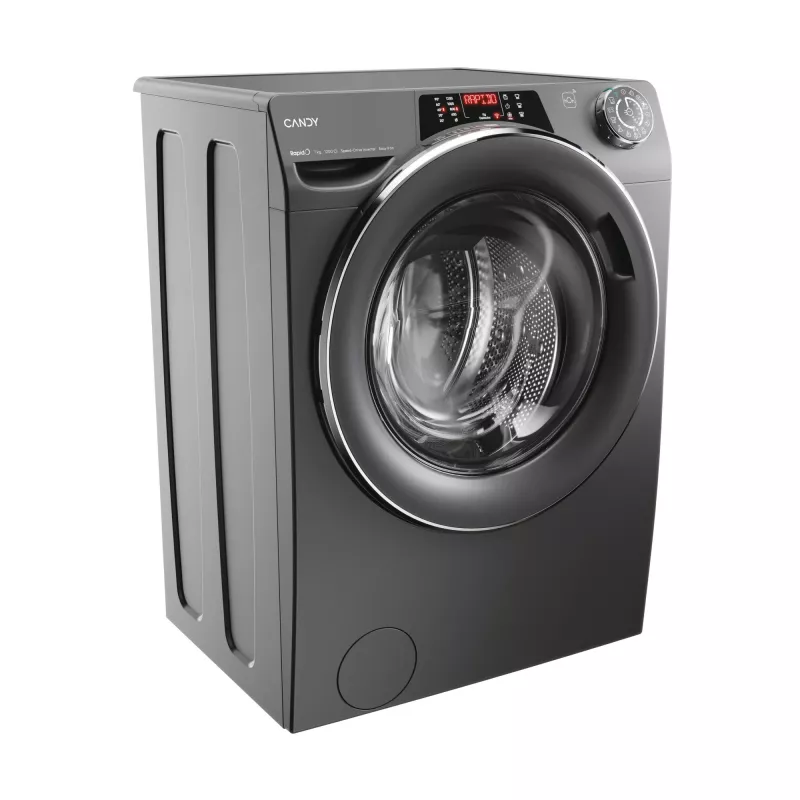 Lavadora de carga frontal Candy RapidÓ RO41276DWMCRT-S 7 kg 1200 rpm Antracita