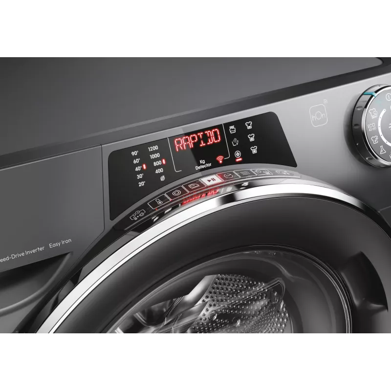 Lavadora de carga frontal Candy RapidÓ RO41276DWMCRT-S 7 kg 1200 rpm Antracita