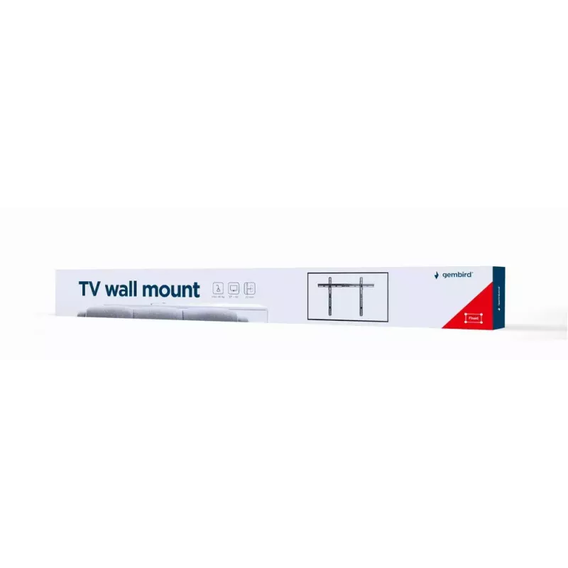 Soporte de TV Gembird WM-70F-02 Negro 70 pulgadas 40 kg de capacidad