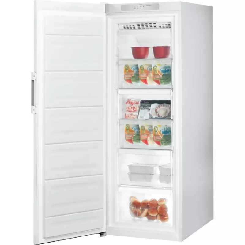 Congelador Indesit UI6 F2T W Congelador vertical Independiente 228 L Blanco