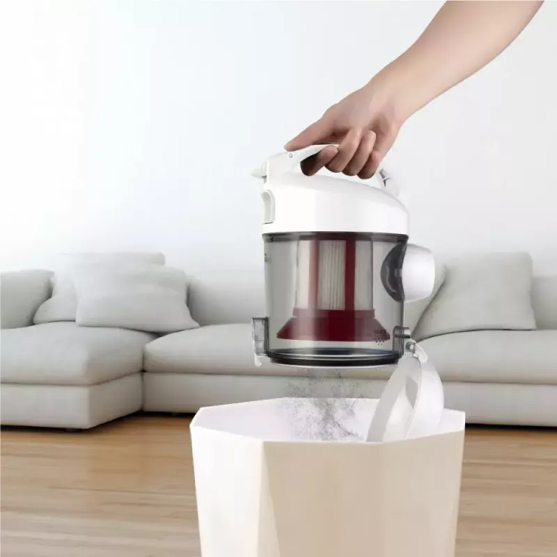 Aspirador sin bolsa Midea C5 MC01PLWH 700 W, depósito de polvo de 1,5 l, Blanco