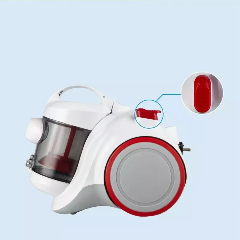 Aspirador sin bolsa Midea C5 MC01PLWH 700 W, depósito de polvo de 1,5 l, Blanco