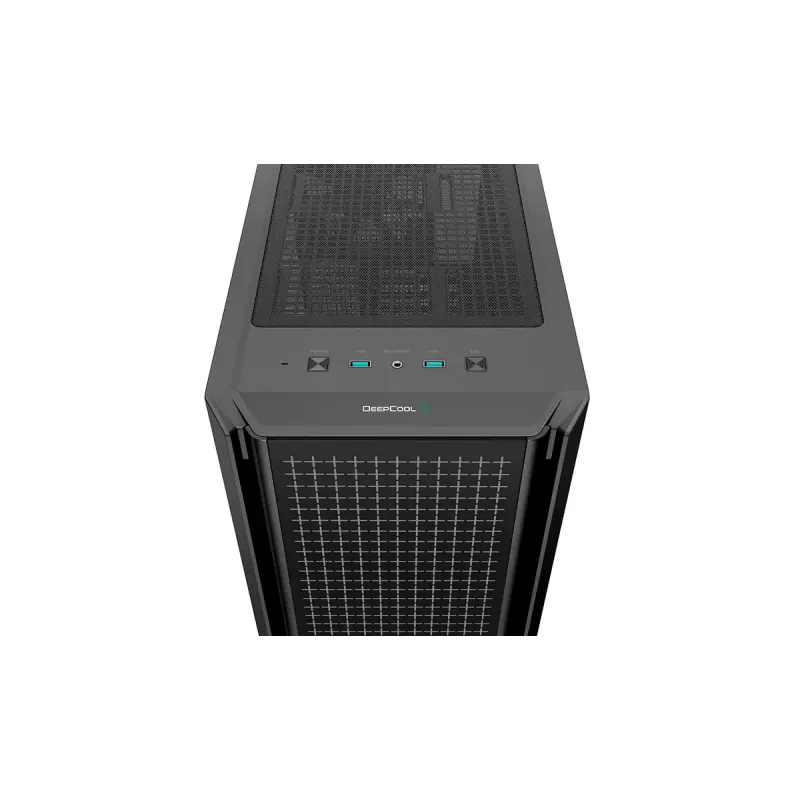 Caja de ordenador mid-tower DeepCool CG540 – Negra, compatibilidad ATX, interior espacioso, flujo de aire optimizado