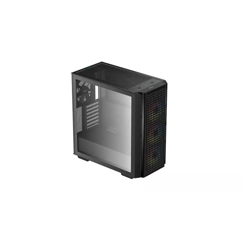 Caja de ordenador mid-tower DeepCool CG540 – Negra, compatibilidad ATX, interior espacioso, flujo de aire optimizado