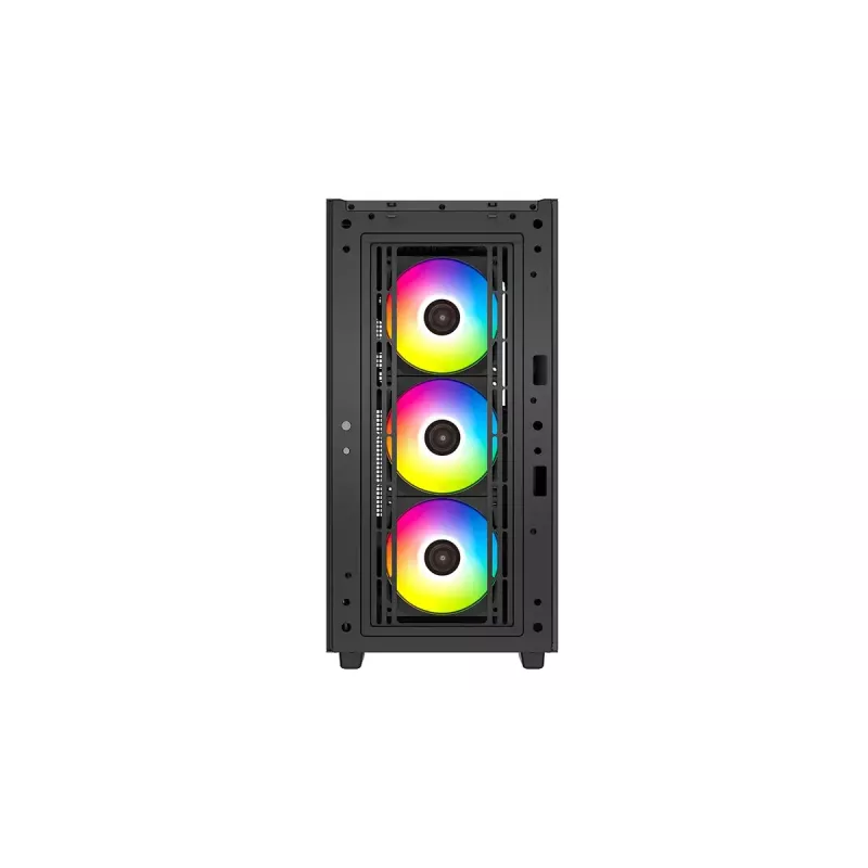 Caja de ordenador mid-tower DeepCool CG540 – Negra, compatibilidad ATX, interior espacioso, flujo de aire optimizado