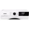 Secadora Gorenje DHNE82 BK040, Independiente, Carga frontal, Bomba de calor, Blanca, Botones, Mando giratorio, Derecha