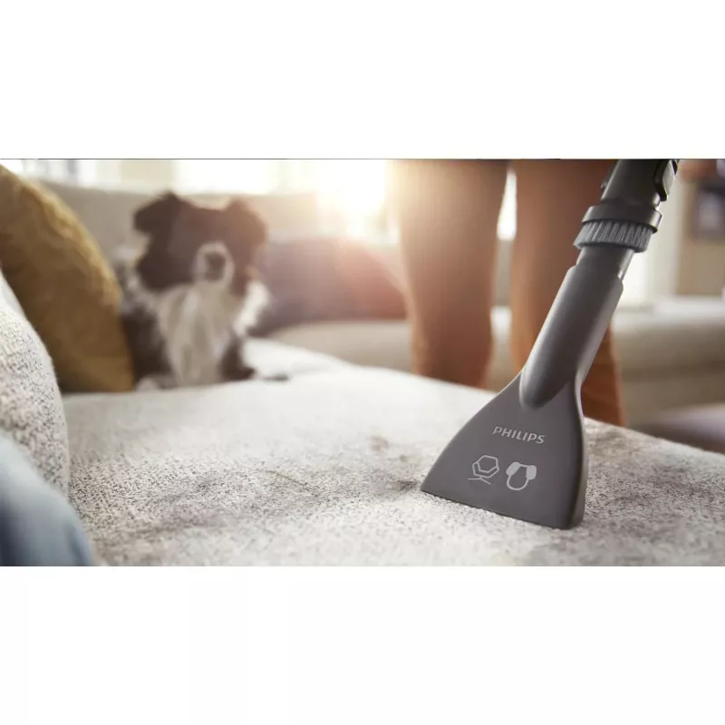 Aspirador de arrastre Philips Serie 5000 XD5123/10 — 900 W, bolsa de polvo de 4 L, filtro HEPA y micro, para suelos duros y alfombras