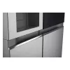 Frigorífico side-by-side LG GSGV81PYLL, 635 L de volumen total, refrigerador 416 L, congelador 219 L, plata metálico