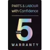 Frigorífico side-by-side LG GSGV81PYLL, 635 L de volumen total, refrigerador 416 L, congelador 219 L, plata metálico