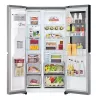 Frigorífico side-by-side LG GSGV81PYLL, 635 L de volumen total, refrigerador 416 L, congelador 219 L, plata metálico