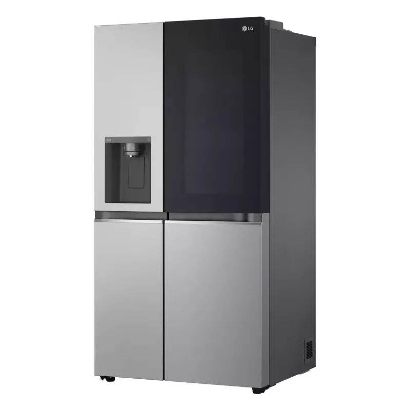 Frigorífico side-by-side LG GSGV81PYLL, 635 L de volumen total, refrigerador 416 L, congelador 219 L, plata metálico