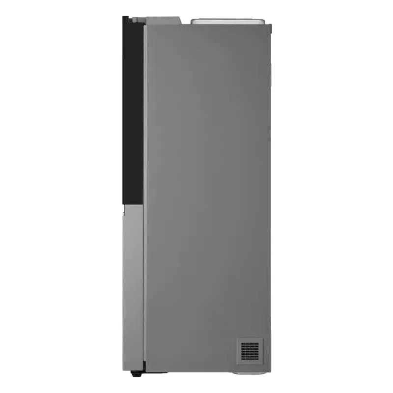 Frigorífico side-by-side LG GSGV81PYLL, 635 L de volumen total, refrigerador 416 L, congelador 219 L, plata metálico
