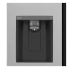 Frigorífico side-by-side LG GSGV81PYLL, 635 L de volumen total, refrigerador 416 L, congelador 219 L, plata metálico