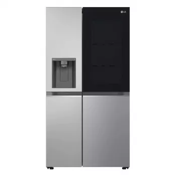 Frigorífico side-by-side LG GSGV81PYLL, 635 L de volumen total, refrigerador 416 L, congelador 219 L, plata metálico