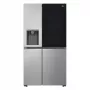 Frigorífico side-by-side LG GSGV81PYLL, 635 L de volumen total, refrigerador 416 L, congelador 219 L, plata metálico