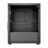 FSP S110-B Caja Mini-Tower mITX, mATX Negro, Small Form Factor (SFF), PC, Negro, micro ATX, Mini-ITX, Mesh, Metal, 16 cm