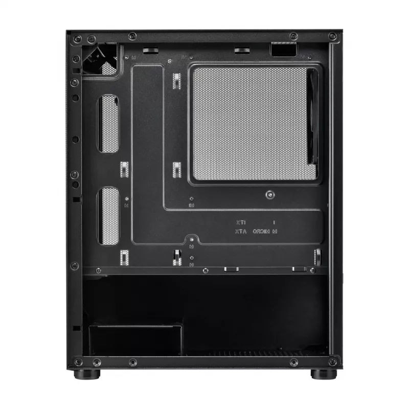 FSP S110-B Caja Mini-Tower mITX, mATX Negro, Small Form Factor (SFF), PC, Negro, micro ATX, Mini-ITX, Mesh, Metal, 16 cm