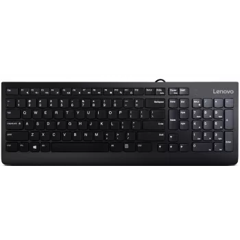 Lenovo 300 Teclado Universal USB QWERTY US English Negro