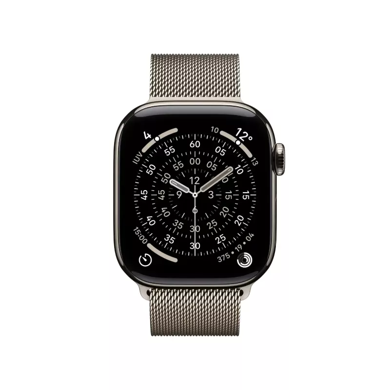 Smartwatch Apple Watch Series 11 GPS + Cellular 42mm Caja de titanio con Milanese Loop