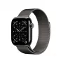 Smartwatch Apple Watch Series 11 GPS + Cellular 42mm Caja de titanio Slate con Milanese Loop Slate, 64 GB, OLED, 374x446 px