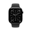 Apple Watch Series 11 GPS + Cellular 46mm Caja de titanio Slate Correa deportiva negra M/L
