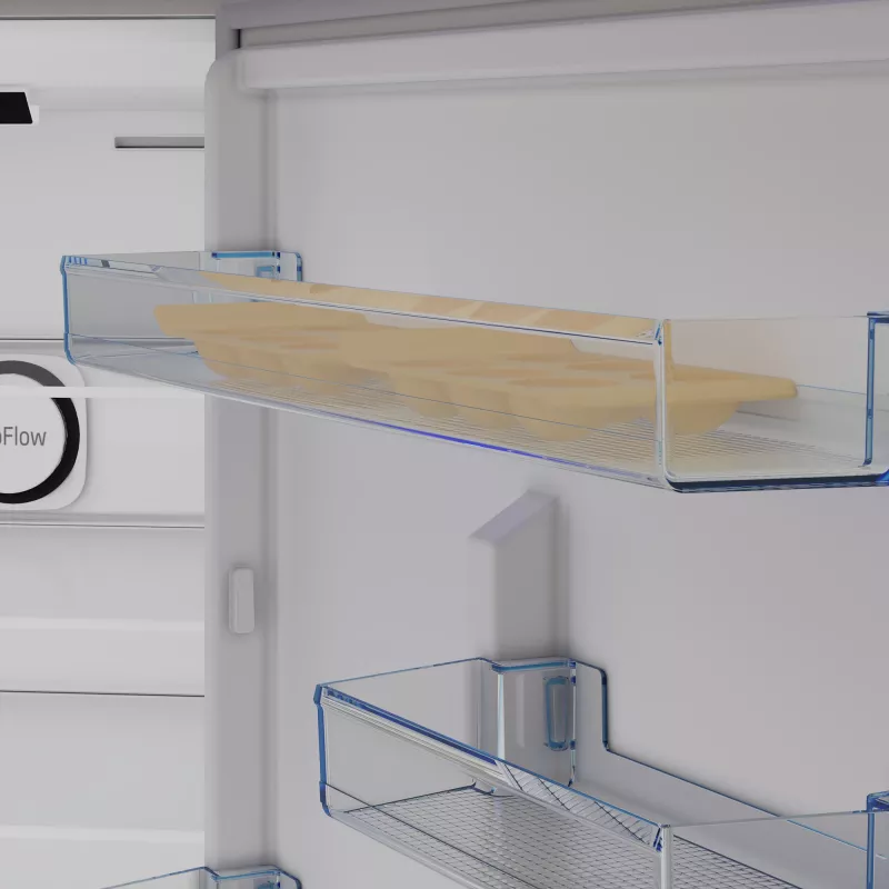 Beko B3RCNE564HXB Frigorífico-congelador combinado de libre instalación 490 L Plata
