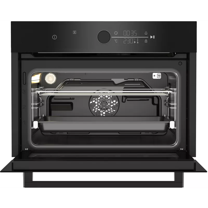 Horno empotrable BEKO BBCM17400B 48 l, 2900 W, Negro, eléctrico, A+