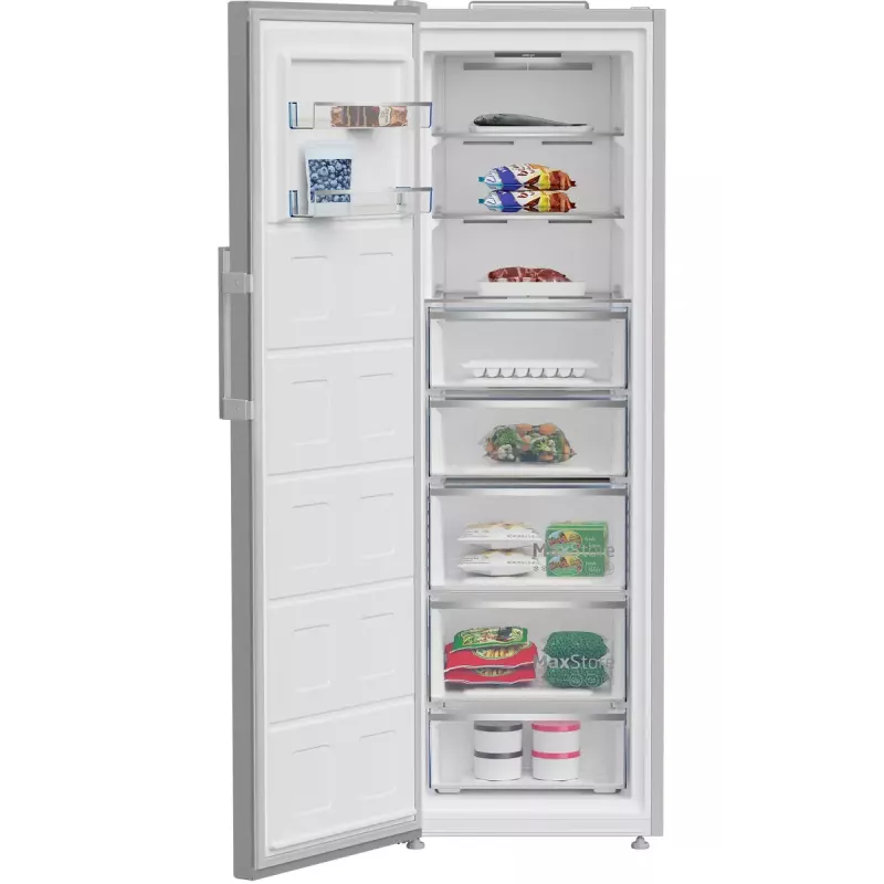 Beko B5RMFNE314X Congelador vertical 286 L Acero inoxidable
