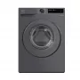 Lavadora Candy BR 26SSR6G-S carga frontal 6 kg 1200 rpm Gris