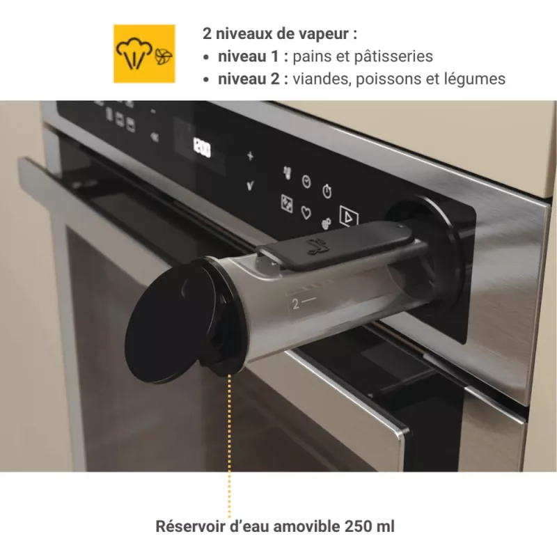 Whirlpool AKZ9S 8271 IX 73 L Acero inoxidable