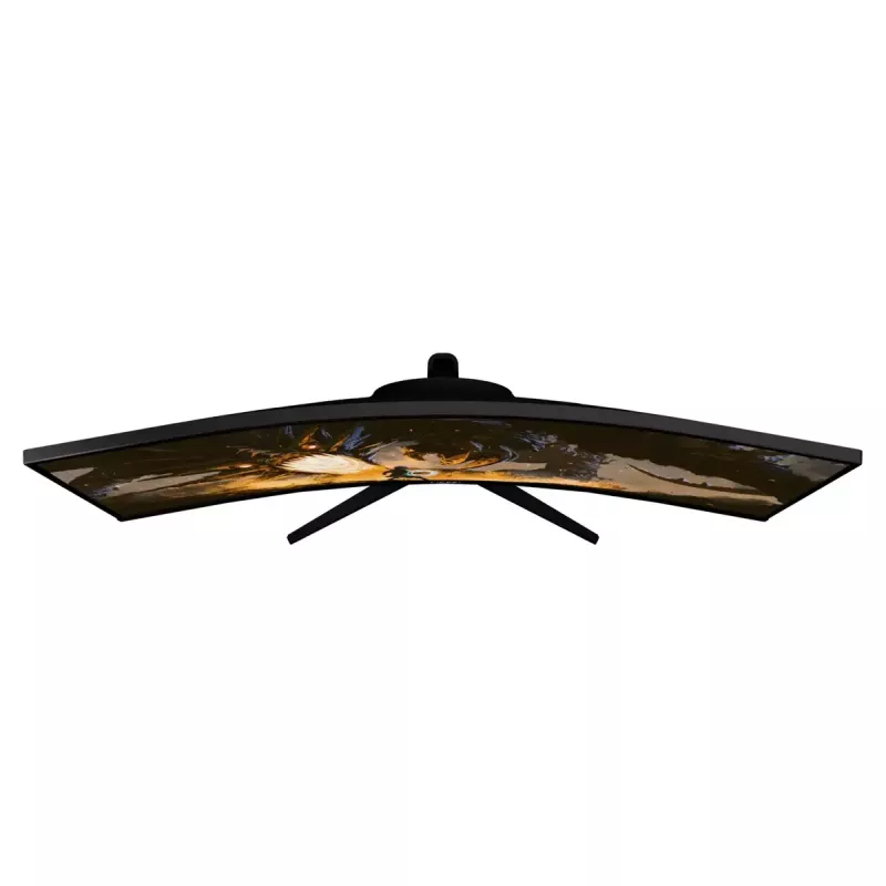 Monitor curvo Arozzi Nova de 34 inch — 34 inch (86,4 cm), 3440×1440, 21:9, VA LED, 1 ms, VESA, altavoces integrados, negro