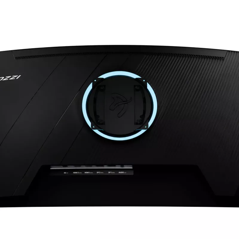 Monitor curvo Arozzi Nova de 34 inch — 34 inch (86,4 cm), 3440×1440, 21:9, VA LED, 1 ms, VESA, altavoces integrados, negro