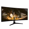 Monitor curvo Arozzi Nova de 34 inch — 34 inch (86,4 cm), 3440×1440, 21:9, VA LED, 1 ms, VESA, altavoces integrados, negro