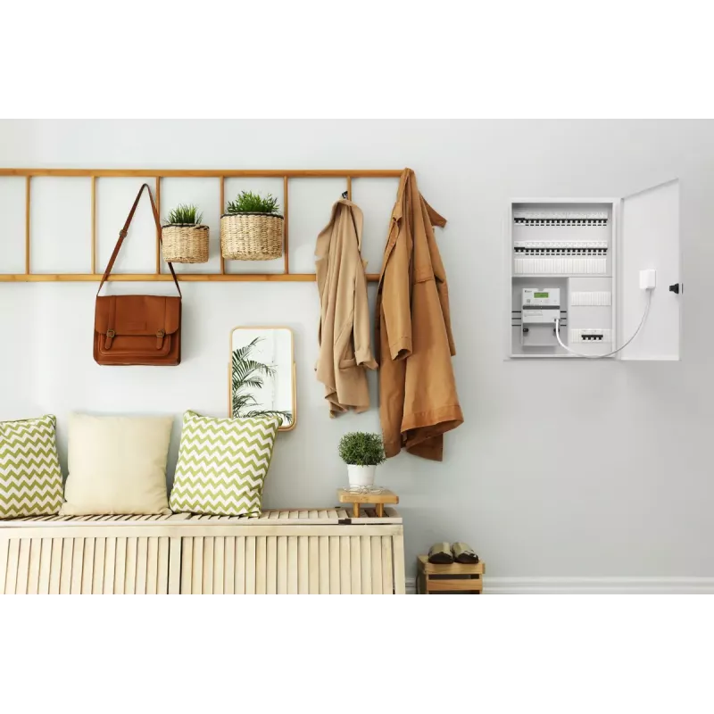 Módulo de equilibrio de carga Zaptec Sense Bundle, blanco, 150 A máx., 5,5 V, Wi‑Fi 802.11b/g/n, para interiores, 58,6×58,4×25,1 mm