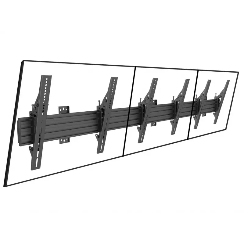 Soporte de pared Multibrackets M Wallmount Pro MBW3U Tilt Negro