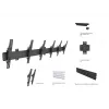 Soporte de pared Multibrackets M Wallmount Pro MBW3U Tilt Negro