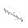 Soporte de pared Multibrackets M Wallmount Pro MBW3U Tilt Negro