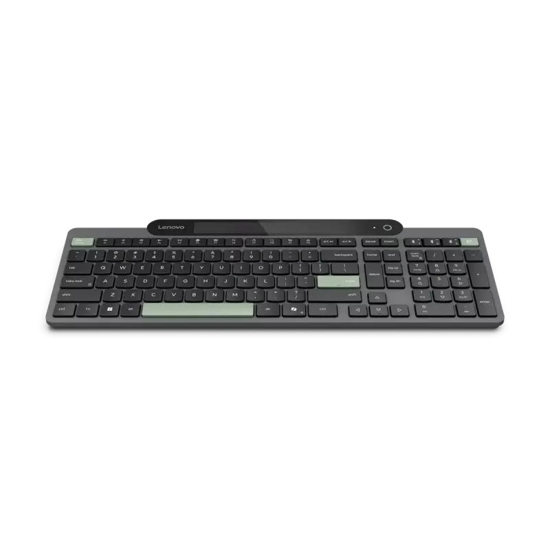 Lenovo | Self-Charging | teclado | Bluetooth | estonio | negro
