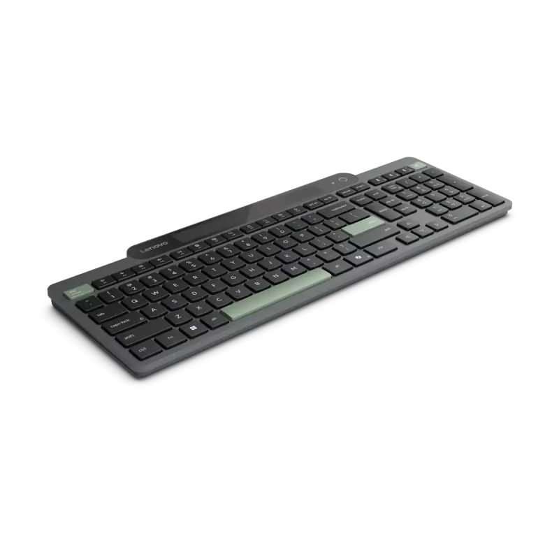 Lenovo | Self-Charging | teclado | Bluetooth | estonio | negro