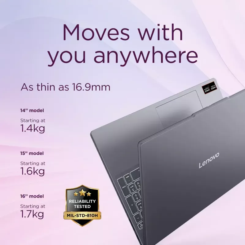 Portátil Lenovo IdeaPad Slim 3 15AMN8 — 15,6 inch FHD TN 1920x1080, AMD Ryzen 3 7320U, 16GB LPDDR5, 512GB SSD, AMD Radeon 610M, Windows 11 Home, gris ártico