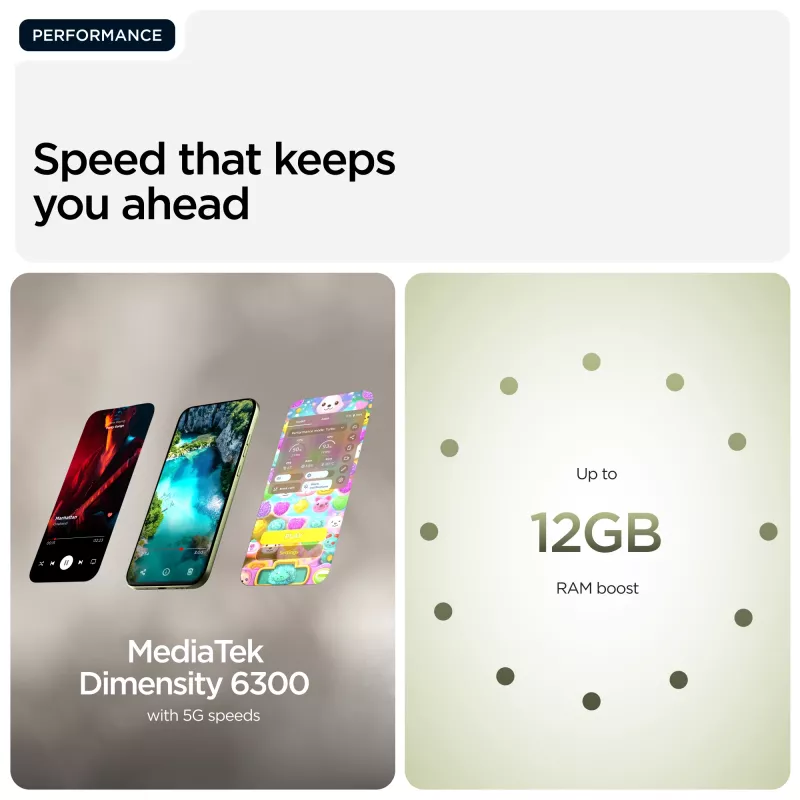 Smartphone Motorola moto g67 6,8 inch (17,3 cm) 5G, MediaTek Dimensity 6300 2,4 GHz, 4 GB RAM, 128 GB, 5200 mAh, Hybrid Dual SIM, verde