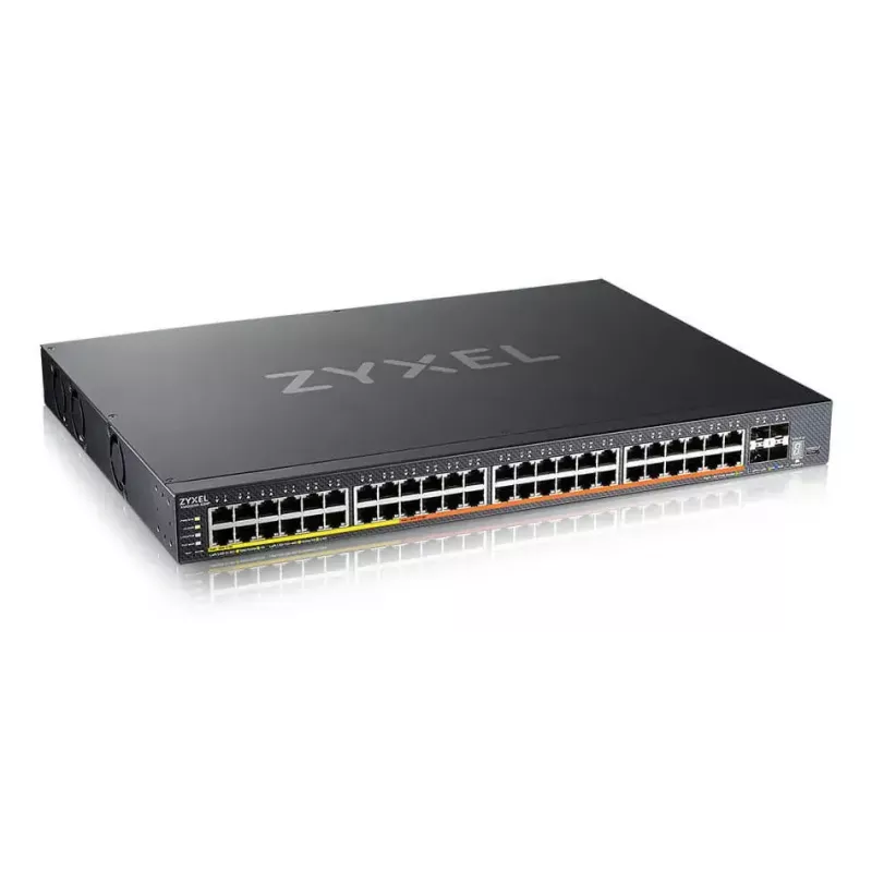 Zyxel XMG2230-52HP Gestionado L2/L3 2.5G Ethernet (100/1000/2500) Power over Ethernet (PoE) 1U Negro