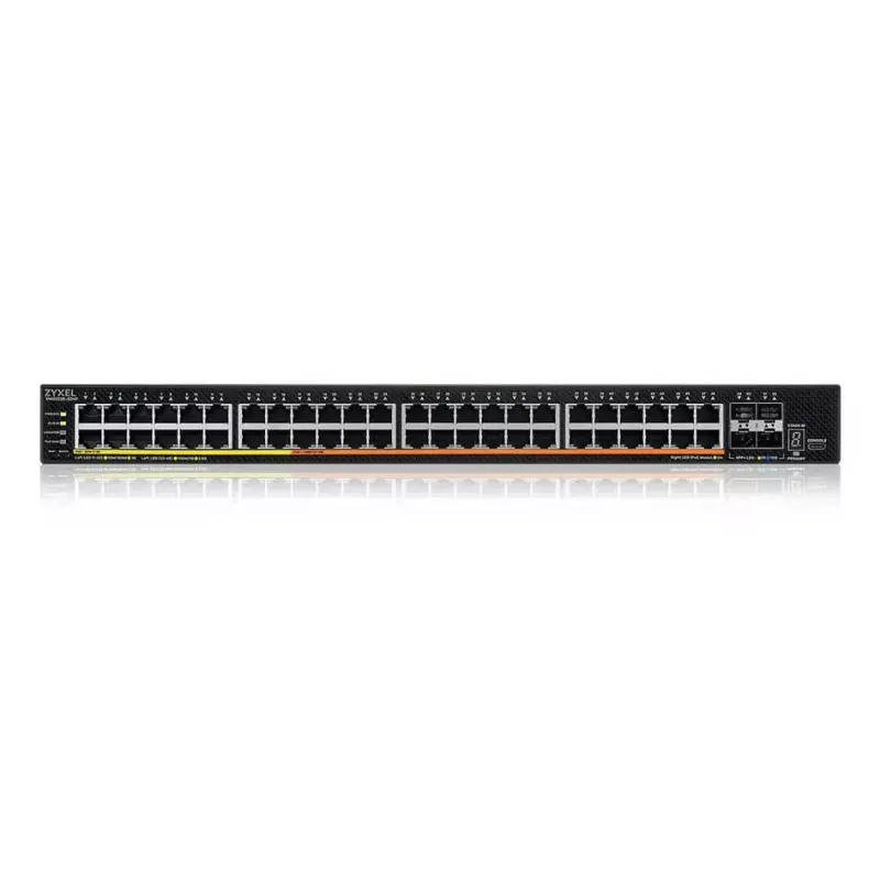 Zyxel XMG2230-52HP Gestionado L2/L3 2.5G Ethernet (100/1000/2500) Power over Ethernet (PoE) 1U Negro