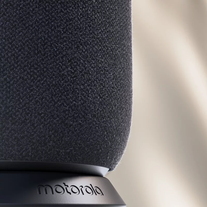 Altavoz portátil mono Motorola moto sound flow Carbon – 30 W RMS, USB-C, inalámbrico, carcasa de tela