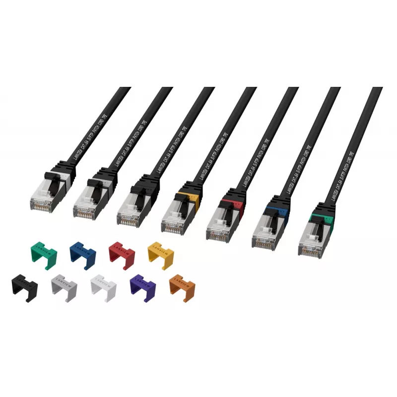 Lanview LV-SFTP6A30B Cable de red Negro 30 m S/FTP (S-STP)