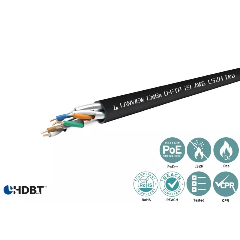 Cable de red Lanview LVN122433 – Cat6, no apantallado, longitud no indicada