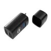Manhattan Hub USB-C de 3 puertos, ULTRA COMPACTO, 3 puertos USB-A (1x 5 Gbps USB 3.2 Gen1 aka USB 3.0, 3 x 480 Mbps USB 2.0), alimentado por USB (no requiere fuente de alimentación externa)