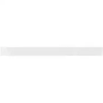 Etiqueta de impresora autoadhesiva Brady 139748, poliéster, 6,4 m × 0,953 mm, negro sobre blanco