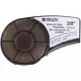 Etiqueta de impresora autoadhesiva Brady 139748, poliéster, 6,4 m × 0,953 mm, negro sobre blanco